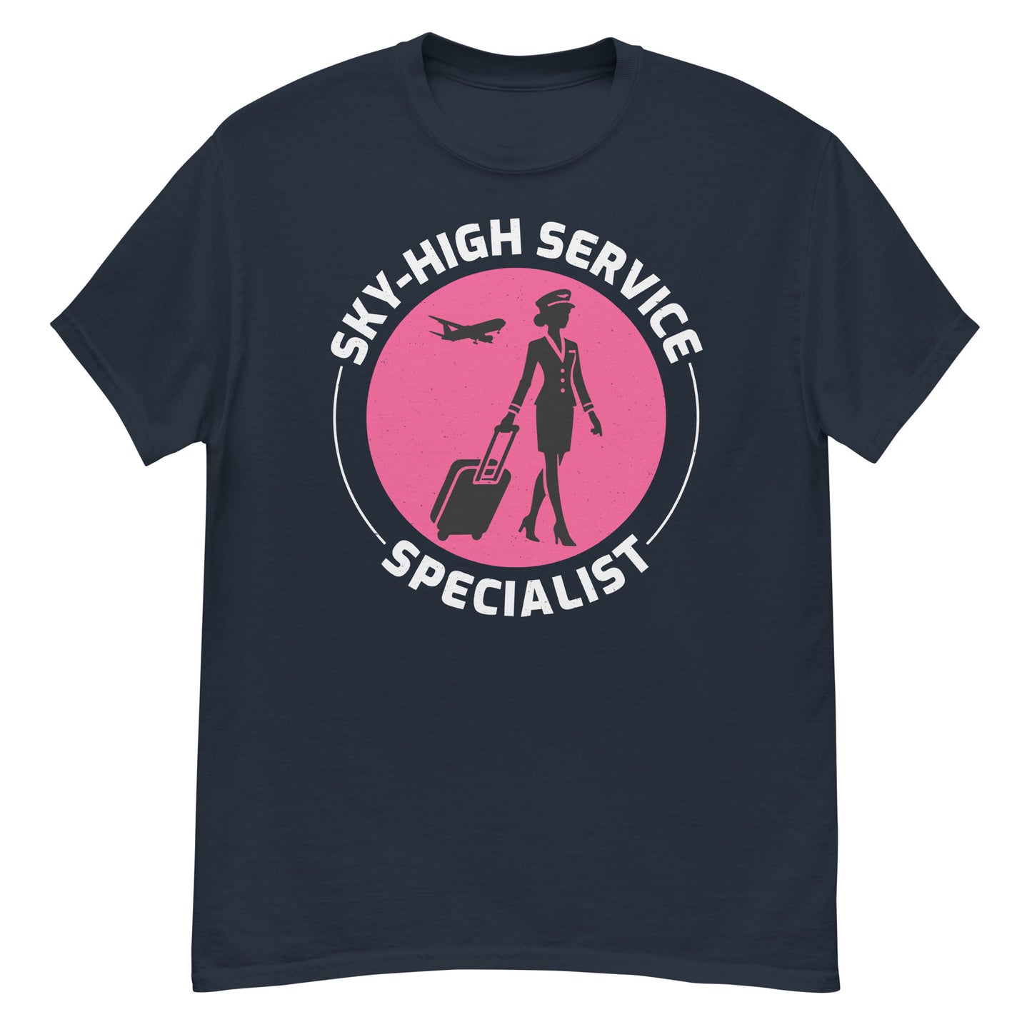 Flight Attendant T-Shirt: Sky-High Service Specialist