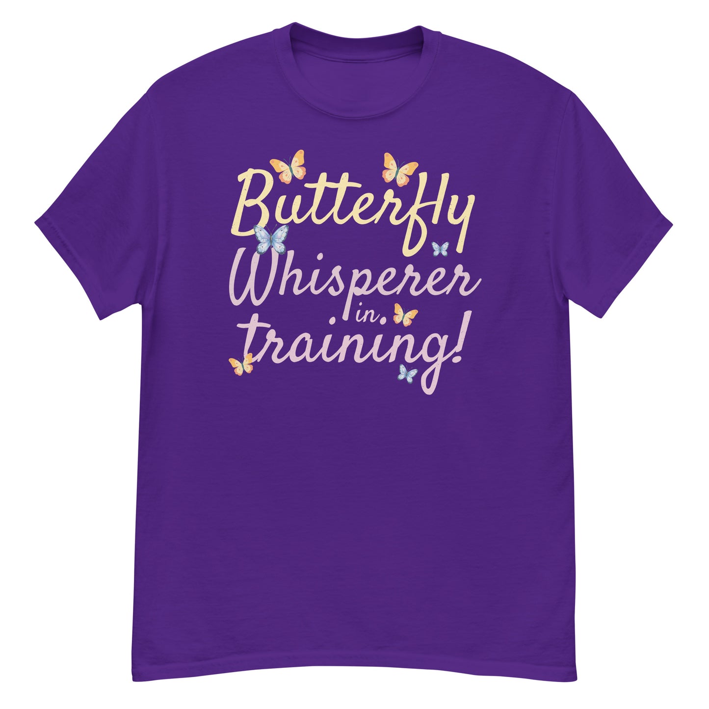 Butterfly Whisperer in Training Insect Collector T-Shirt