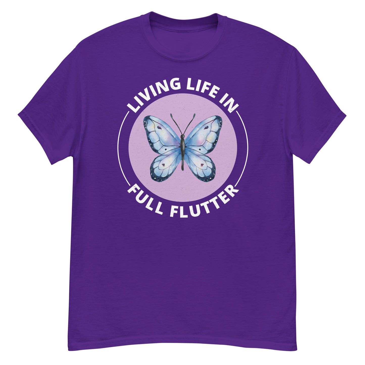 Living Life in Full Flutter Butterfly T-Shirt
