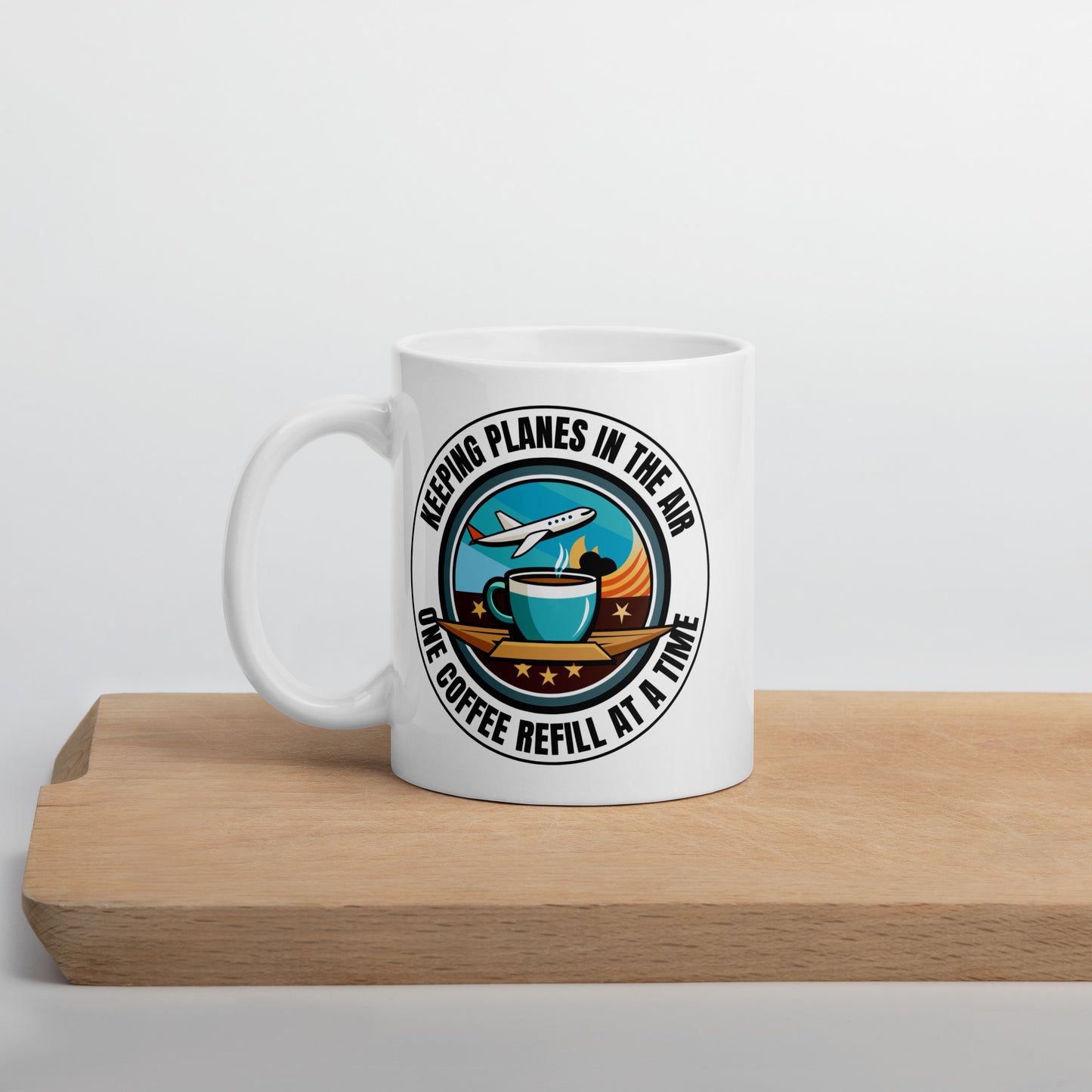 Air Traffic Controller Mug: Keeping Planes in the Air