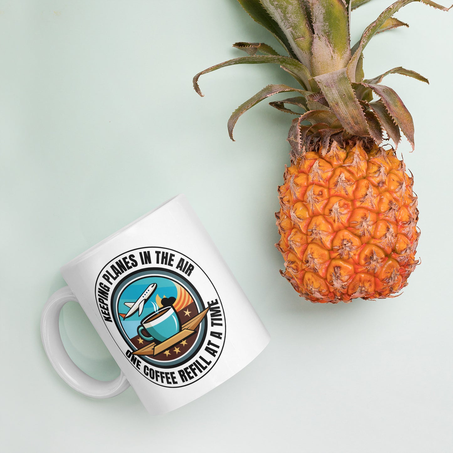 Air Traffic Controller Mug: Keeping Planes in the Air
