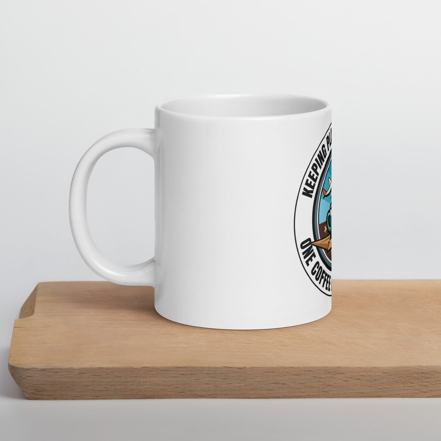 Air Traffic Controller Mug: Keeping Planes in the Air